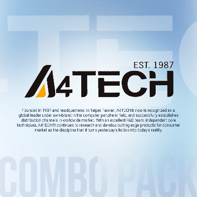 Picture of A4tech 3000N 2.4G Wireless Keyboard - Bangla Layout - 1200 DPI - 12 Multimedia Hotkeys - 12 Months Battery Life - For PC/Laptop - Black