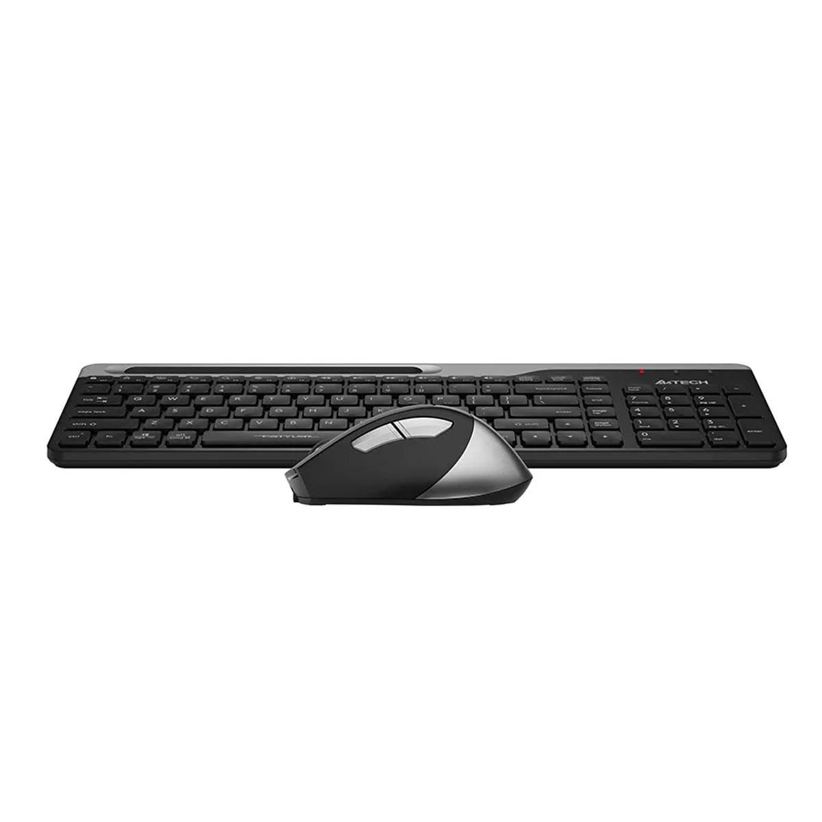 Picture of A4tech Fstyler FB2535C Multi-mode Wireless Keyboard & Mouse Combo - Bluetooth/2.4G - Ultra-Slim Keycap - Compact Size - Rechargeable Mouse - For Windows / Android / Mac / iOS - Smokey Grey