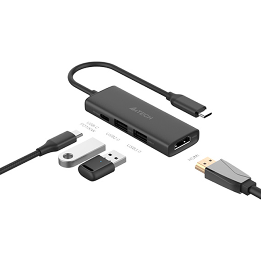 Picture of A4Tech DST-40C 4-In-1 USB 3.0 and HDMI USB-C Docking Station