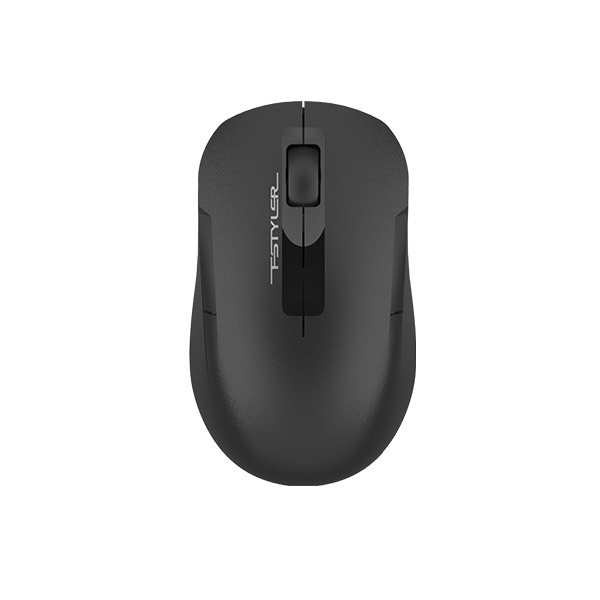 Picture of A4tech Fstyler FG15C Air2 Wireless Rechargeable Dual-Function Air Mouse - Advanced 2.4 GHz powerful wireless connection - Dual Functions [Desk + Air Mode] - Anti-Sleep Setting Mode - Rechargeable Design - Black/Yellow