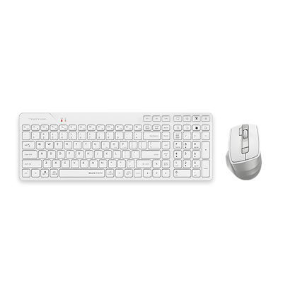 Picture of A4 TECH FB2800C AIR2 FSTYLER BLACK MULTIMODE BT & 2.4G WIRELESS RECHARGEABLE QUITE KEY KEYBOARD & MOUSE COMBO SET