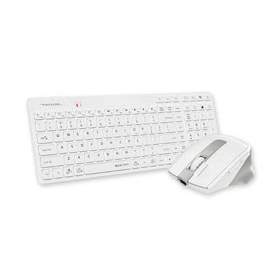 Picture of A4 TECH FB2800C AIR2 FSTYLER BLACK MULTIMODE BT & 2.4G WIRELESS RECHARGEABLE QUITE KEY KEYBOARD & MOUSE COMBO SET