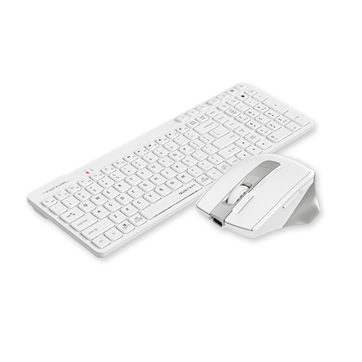 Picture of A4 TECH FB2800C AIR2 FSTYLER BLACK MULTIMODE BT & 2.4G WIRELESS RECHARGEABLE QUITE KEY KEYBOARD & MOUSE COMBO SET