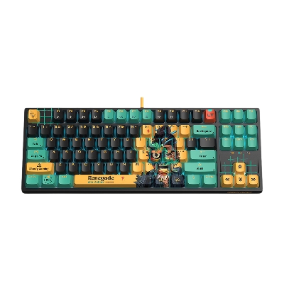 Picture of A4 TECH BLOODY AT87 PROXY BOOM RGB ALPHA OPTICAL SWITCH SAVAGE IMPACT 87 KEYS PBT KEYCAP USB MECHANICAL GAMING KEYBOARD