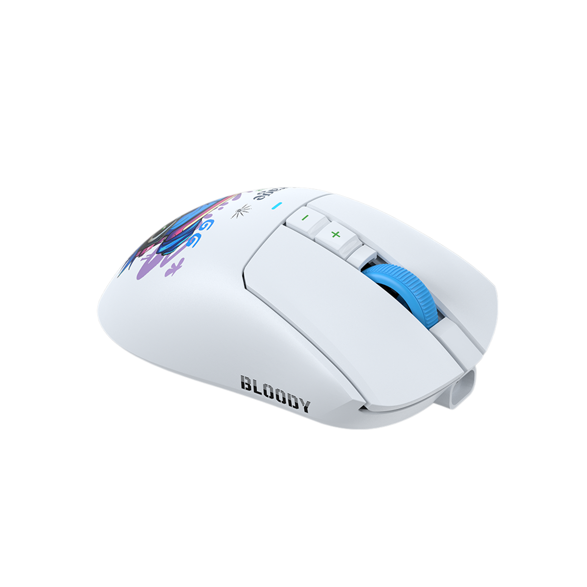 Picture of A4 TECH BLOODY R73 PRO NYX MIRAGE PAW3395 PRO Sensor 26000 CPI WAVELINK FULL SPEED DUAL MODE WIRELESS + USB TYPE C GAMING MOUSE