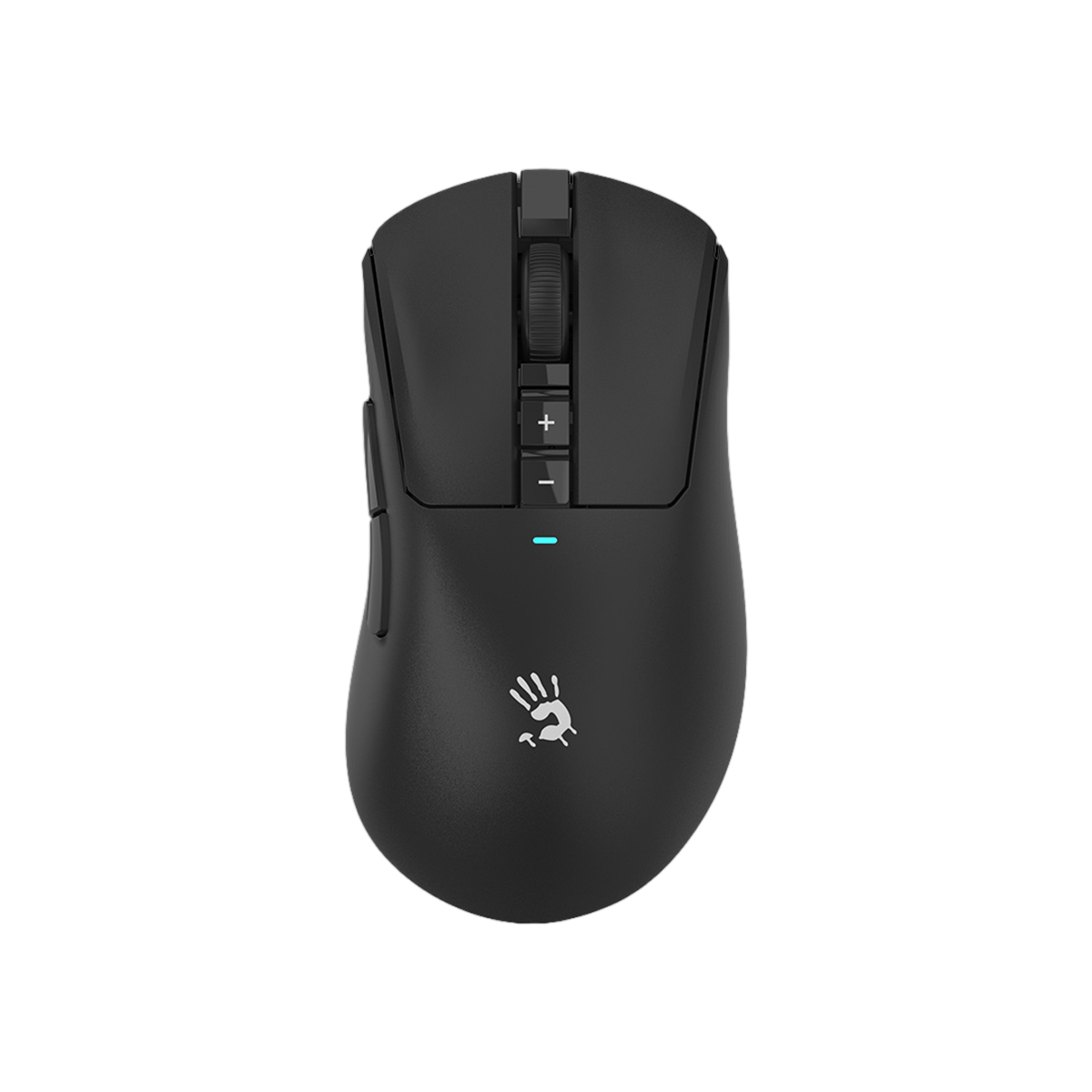 Picture of A4 TECH BLOODY R73 ULTRA BLACK ALPHA 20K SENSOR 20000 CPI WAVELINK FULL SPEED DUAL MODE WIRELESS + USB TYPE C GAMING MOUSE