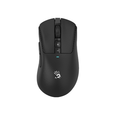 Picture of A4 TECH BLOODY R73 PRO BLACK PAW3395 PRO Sensor 26000 CPI WAVELINK FULL SPEED DUAL MODE WIRELESS + USB TYPE C GAMING MOUSE