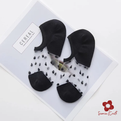 Picture of Samia craft Crystal Dot Socks for Women