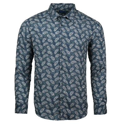 Picture of Maverick Men's Leafy Print Viscose Shirt