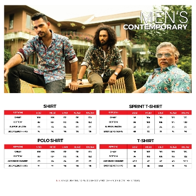 Picture of Maverick Men's Leafy Print Viscose Shirt