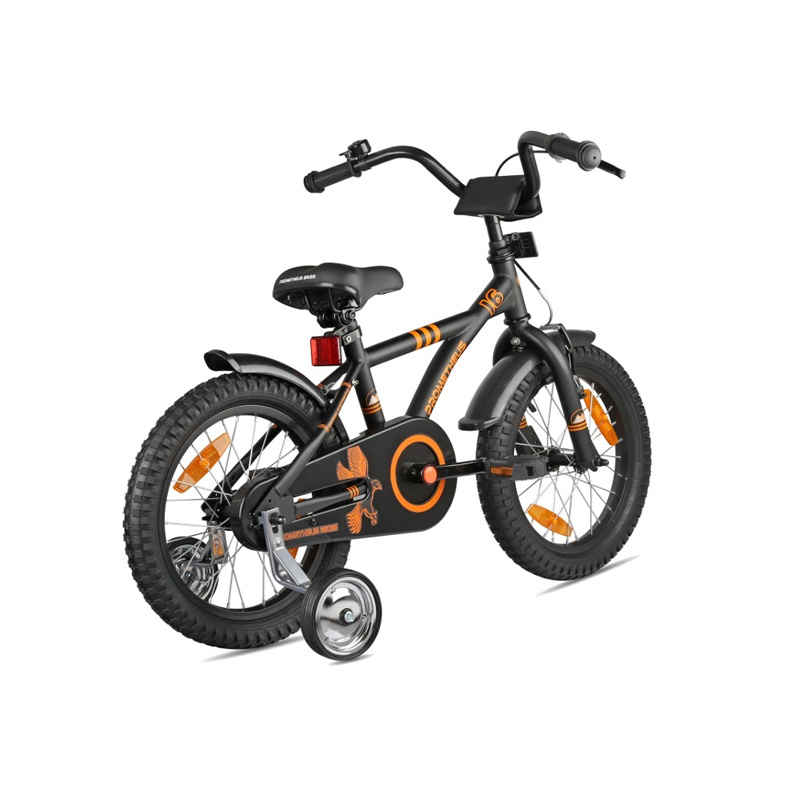 Picture of German Standard Premium Quality 16 inch Matt Black Bicycle for Kids