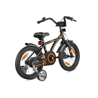 Picture of German Standard Premium Quality 16 inch Matt Black Bicycle for Kids