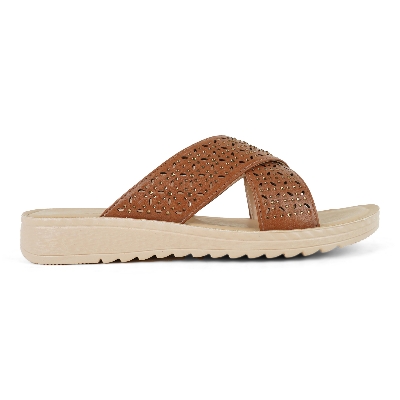 Picture of Nino Rossi Women's Cross Strap Sandal