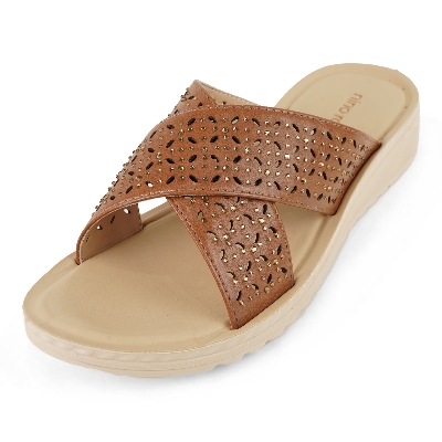 Picture of Nino Rossi Women's Cross Strap Sandal