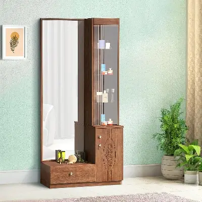 Picture of Regal Flores Laminated Board Dressing Table Antique