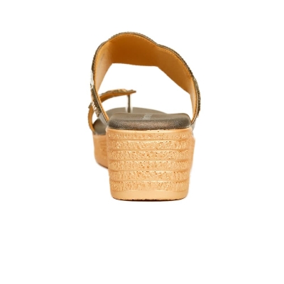 Picture of Nino Rossi Women's Toe Ring Wedge Sandal