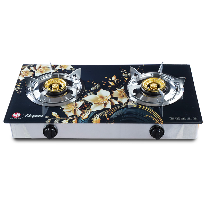 Picture of RFL Double Glass Gas Stove Elegant (Line Gas)