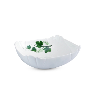 Picture of 6" Square Design Bowl-Green Classic