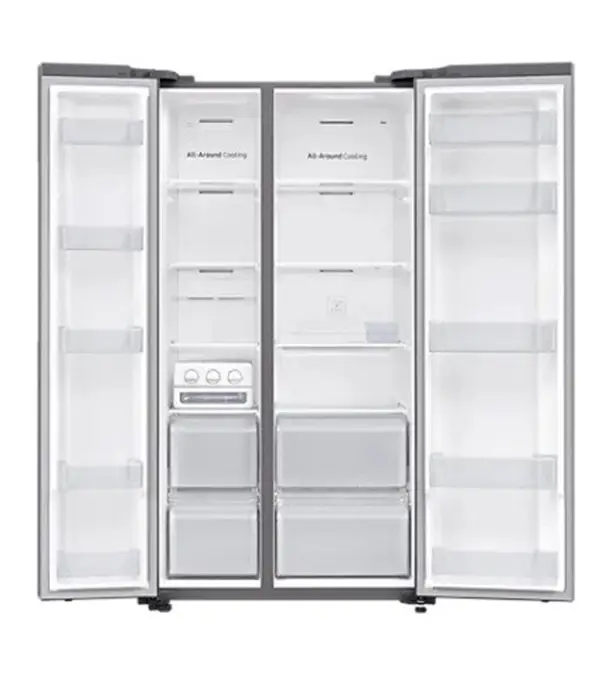 Picture of Samsung 700 Liter Side By Side Refrigerator (RS72R5001M9/D3) Silver (Best Price)