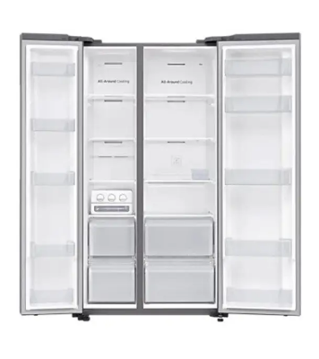 Picture of Samsung 700 Liter Side By Side Refrigerator (RS72R5001M9/D3) Silver (Best Price)