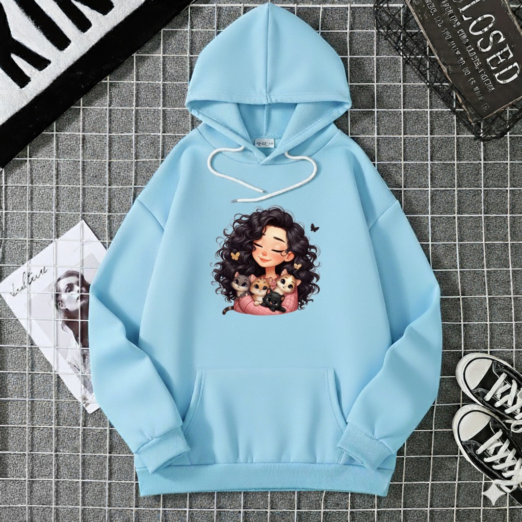 Picture of  Philips Cotton  Hoodie For Women HL-116