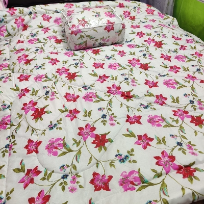 Picture of  Exclusive Pigment Cotton King Size Comforter CP-35
