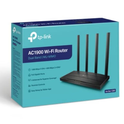 Picture of TP-Link Archer C80 AC1900 Wireless Mu-Mimo Gigabit Wi-Fi Router