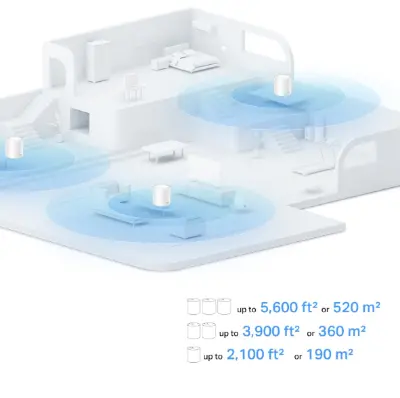 Picture of TP-Link Deco X10 2 Pack AX1500 Whole Home Mesh Gigabit Wi-Fi 6 System