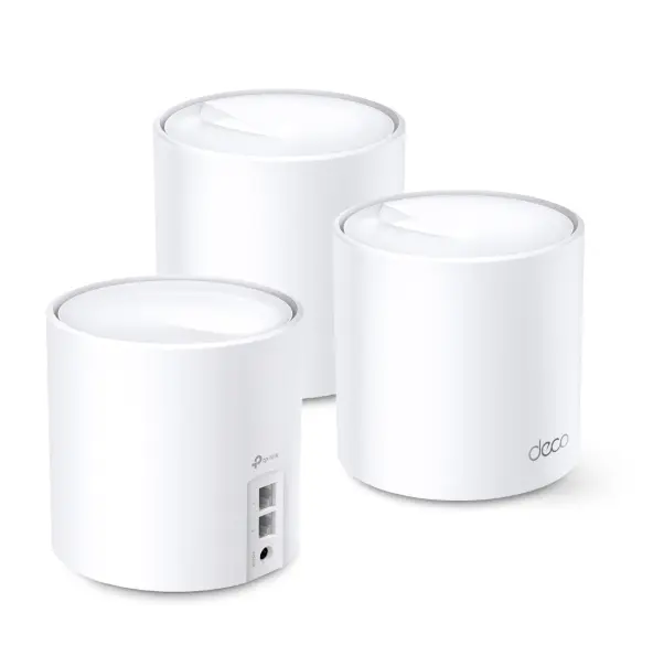 Picture of tp-link deco x20 ax1800 whole home mesh wi-fi 6 system (3 pack)