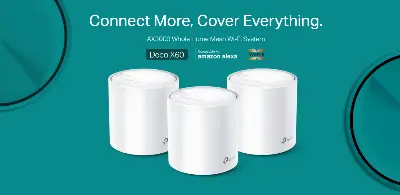 Picture of TP-Link Deco X60 AX3000 Whole Home Mesh Wi-Fi 6 System (3 Pack)