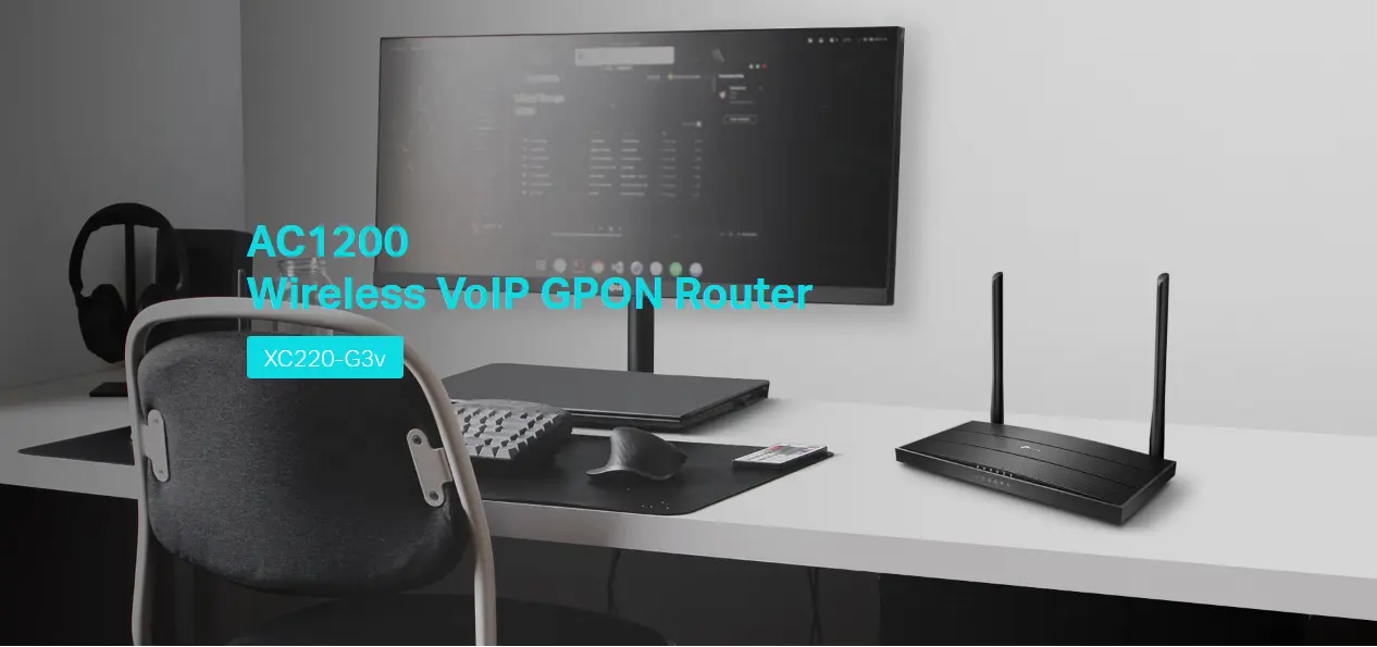 Picture of TP-Link XC220-G3 v AC1200 Wireless GPON/XPON/EPON/& ALL Router