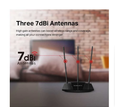 Picture of MERCUSYS MW330HP 300Mbps High Power Wireless N Router (3 Antenna)