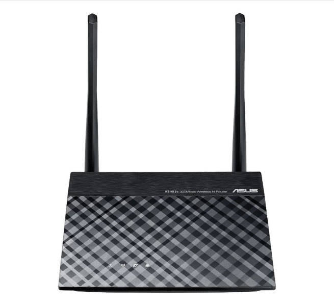 Picture of ASUS RT-N12+ 300 Mbps Ethernet Single-Band Wi-Fi Router