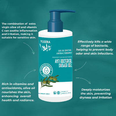 Picture of Yusera Anti Bacterial Shower Gel Lavender 200ml