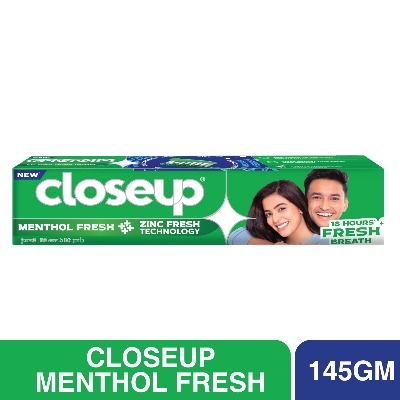 Picture of Closeup Toothpaste Menthol Fresh 145g