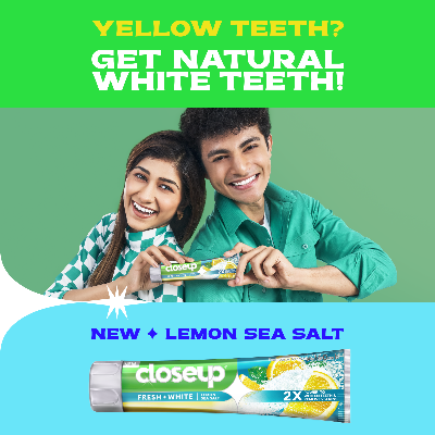 Picture of Closeup Toothpaste Lemon Sea Salt 140g