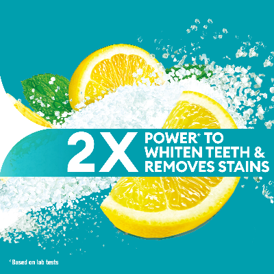 Picture of Closeup Toothpaste Lemon Sea Salt 140g