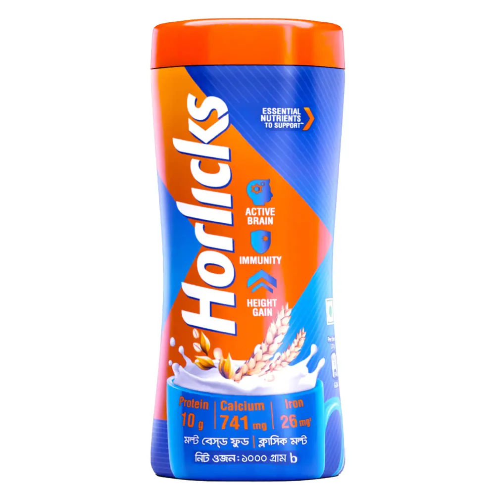 Picture of Standard Horlicks Health and Nutrition Drink Jar 1kg