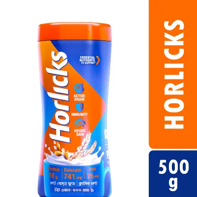 Picture of Standard Horlicks Health and Nutrition Drink Jar 500g