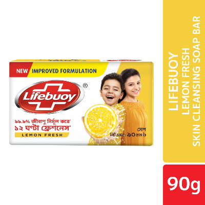 Picture of Lifebuoy Skin Cleansing Soap Bar Lemon Fresh 90g