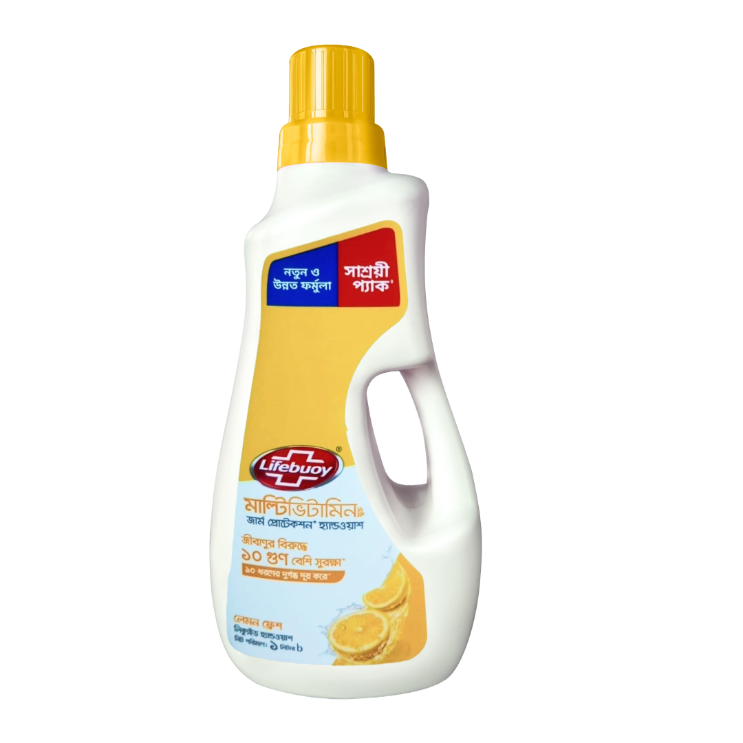 Picture of Lifebuoy Handwash (Soap) Lemon Fresh Bottle 1L
