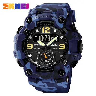 Picture of Skmei new multi-functional sports double display Waterproof watch