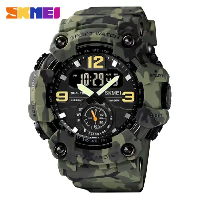 Picture of Skmei new multi-functional sports double display Waterproof watch