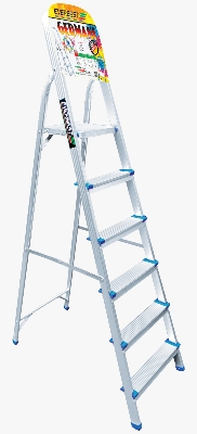 Picture of GERMANI LADDER 4/5/6/7/8/9 STEP ALMUNIUM