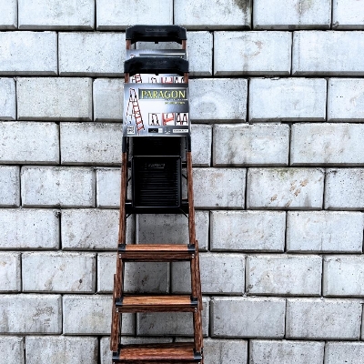 Picture of Paragon Premium Aluminium Ladder – (6 -7 Steps) | Durable & Lightweight - Everbest Ladder