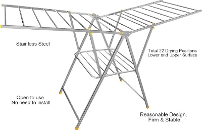 Picture of Everbest Aluminum Clothes Drying Stand