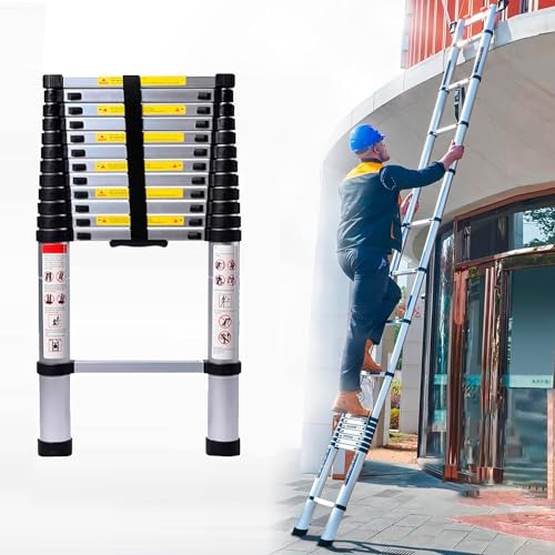 Picture of Telescopic Ladder (Single Side) — Premium Quality | EVERBEST LADDERS INDUSTRIES LTD