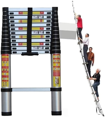 Picture of Telescopic Ladder (Single Side) — Premium Quality | EVERBEST LADDERS INDUSTRIES LTD