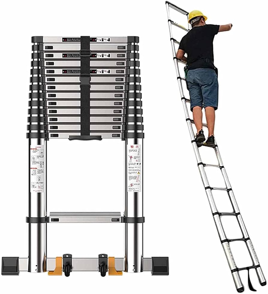 Picture of Telescopic Ladder (Single Side) — Premium Quality | EVERBEST LADDERS INDUSTRIES LTD