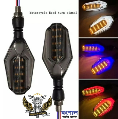 Picture of Motorcycle side Lights 12V Super Bright Indicator LED Light For All bike